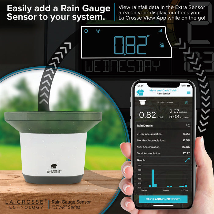 LTV-R3V2 Rain Gauge Sensor