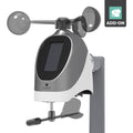 La Crosse Technology alert and monitoring system wind speed and direction Breeze sensor with anemometer, weather vane, and solar panel