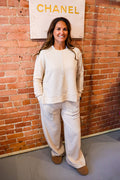 LUXE TOUCH OF SPARKLE KNIT PANT