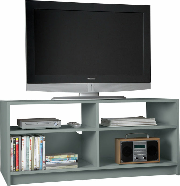 Maine Modular TV Unit - Grey | Grey TV Stand Cabinet Storage Media Unit Modern