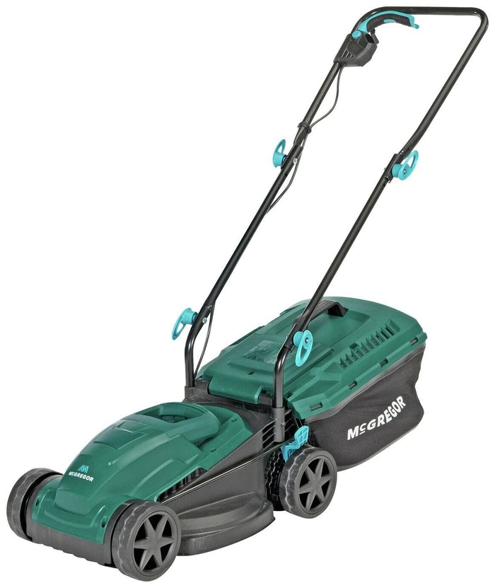 McGregor 32cm Corded Rotary Lawnmower - 1200W