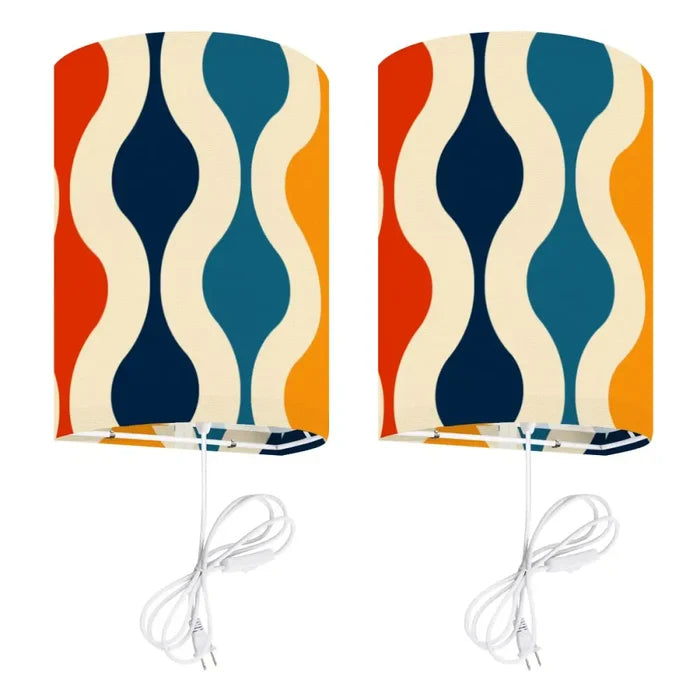 Midcentury Modern Blackout Curtains: 70s Retro Multi Sizes Drapes - retro ads