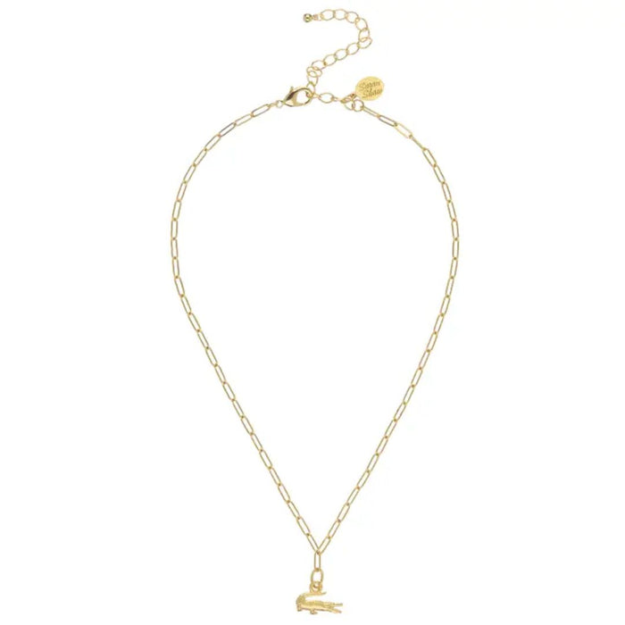 Mini Alligator Paperclip Necklace