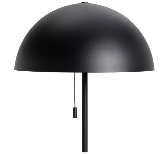 Modern Mushroom Floor Lamp - Black | Modern Standing Floor Light Home Lighting