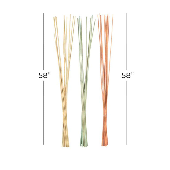 MULTI COLORED DRIED PLANT PIGEON PEA NATURAL FOLIAGE