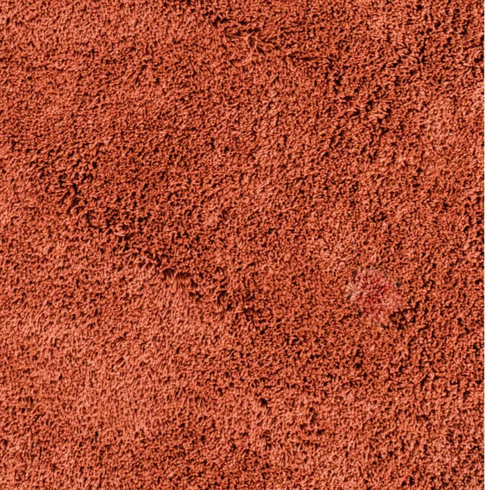 Noodle Plain Terracotta Rug 120x170cm | Modern Living Room Floor Rug Carpet