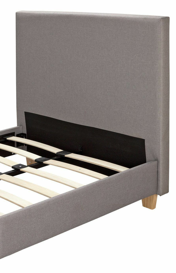 Oliver Single Bed in a Box Grey | Easy Assembly Compact Bed Frame