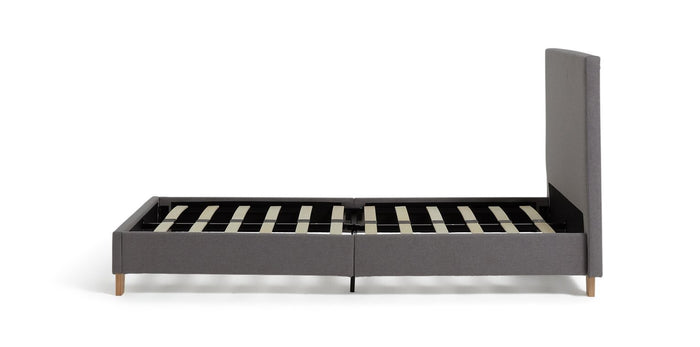 Oliver Single Bed in a Box Grey | Easy Assembly Compact Bed Frame