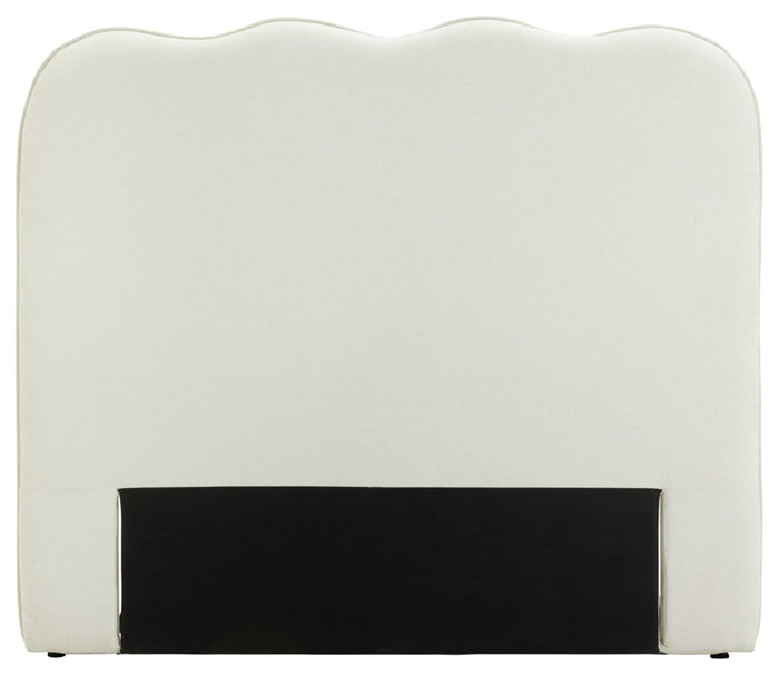 Onda Linen Double Headboard - Natural | Luxe touch headboard