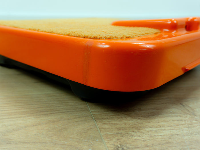 ORANGE 70s Midcentury Mechanical BATHROOM SCALE By Soehnle Westgermany