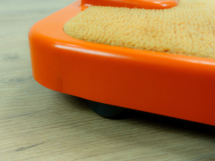 ORANGE 70s Midcentury Mechanical BATHROOM SCALE By Soehnle Westgermany