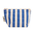 Organic Cotton Stripe Zipper Bag