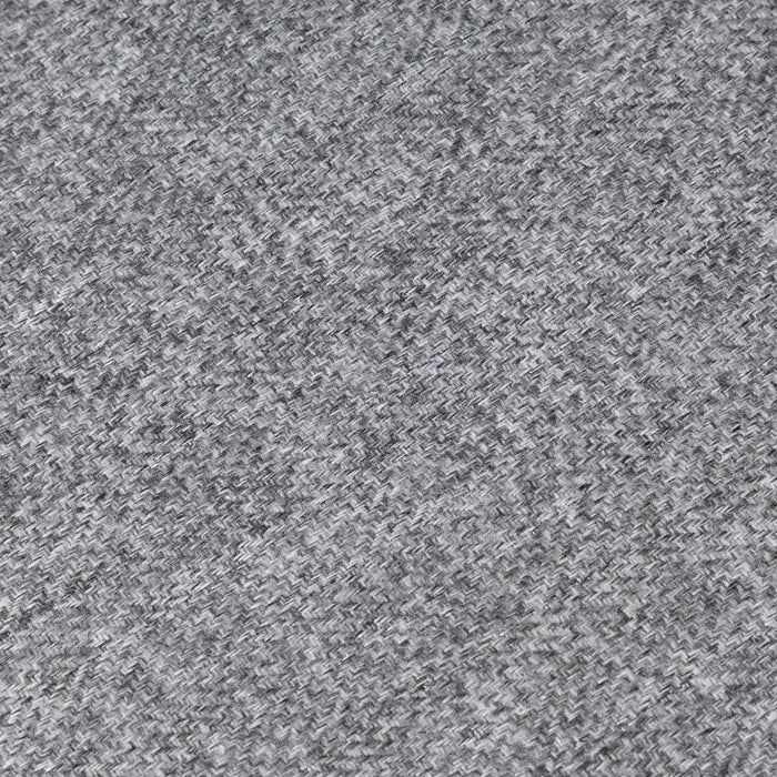 Pair of Midback Skirt Tweed Fabric Dining Chairs | Elegant Kitchen Accent
