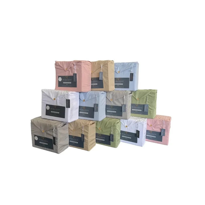 PRE-WASHED MICROFIBER 4PC SHEET SET