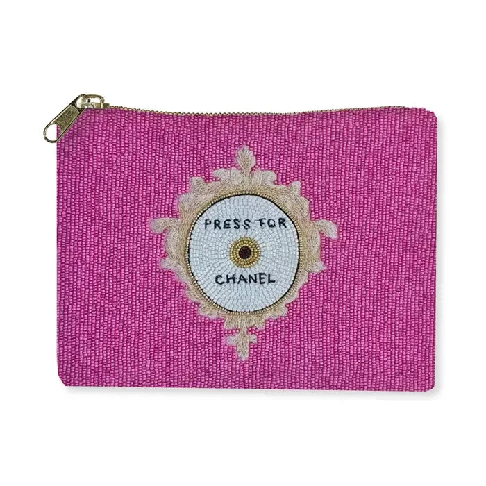 PRESS FOR BEADED BAG