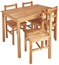 Raye Solid Wood Dining Table & 4 Chairs ( B Grade 17391 - 17397 )