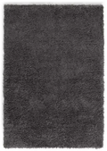 Recycled Cosy Plain Shaggy Rug - 160x230cm - Grey | Soft Living Carpet