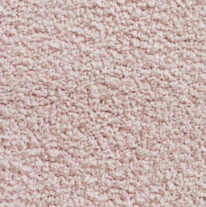 Recycled Cosy Plain Shaggy Rug - 160x230cm - Pink | Soft Eco Living Rug
