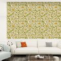 Retro 70s Daisy Stick & Peel Wallpaper: Floral Midcentury Removable Mural - 144’’x100’’ - retro wallpaper