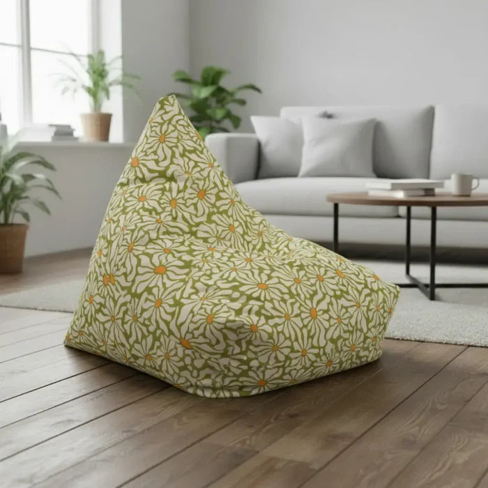 Retro 70s Midcentury Daisy Runner Rug | Multiple Sizes Non-Slip Polyester - retro runner
