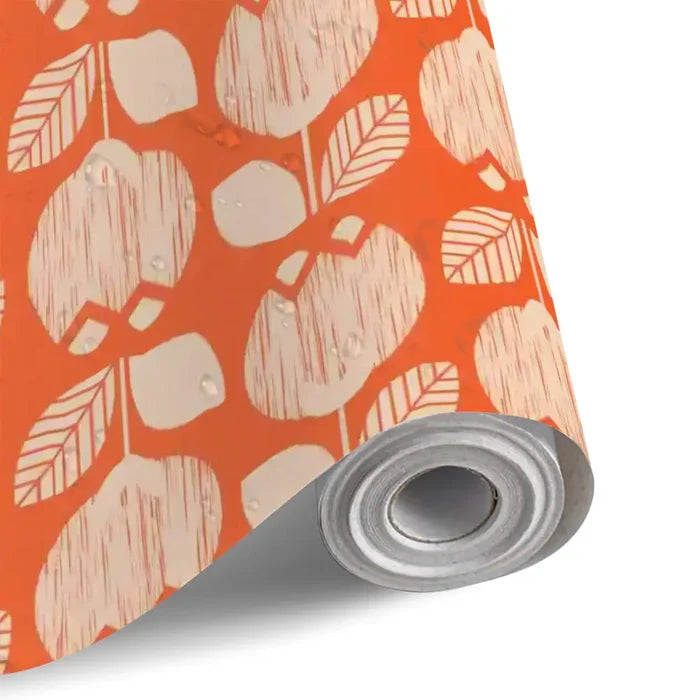 Retro 70s Stick and Peel Wallpaper: Mid-Century Modern Removable Mural - 144’’x100’’ - retro wallpaper