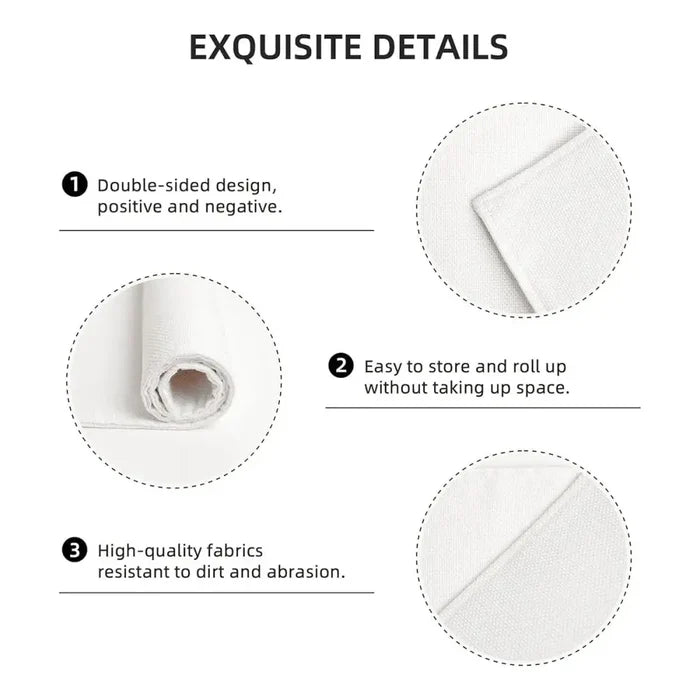 Reversible Midcentury Placemats – Double Sided Reusable Table Mats - Home Accessories
