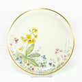 Round Cake Plate of Westgerman Krautheim Berolina "Wiesengrund und Bergeshöh'n"