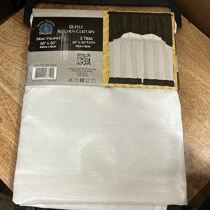 Ruffle Kitchen curtain