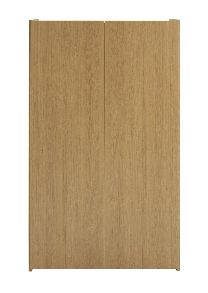 Seville 2 Door Shoe Storage Cabinet - Oak ( B Grade 54818- 54819 )
