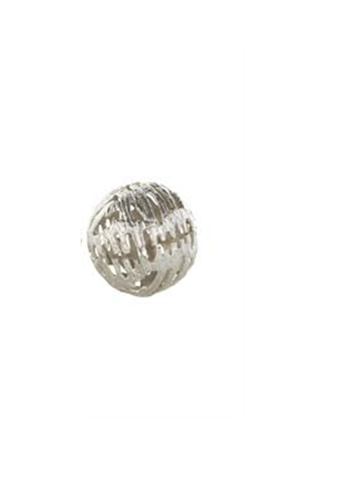 Silver Aluminum Metal Abstract Metallic Cutout Decorative Orbs & Vase Filler