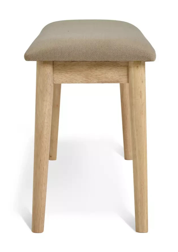 Skandi Wooden Dining Bench Oak | Modern Dining Room Bench Furniture