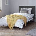 Skylar Single Bed Frame - Black