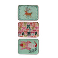 Small Metal Tray w/ Holiday Icon