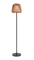 Solar Rattan Floor Lamp | Outdoor Garden Solar Lighting Decoration
