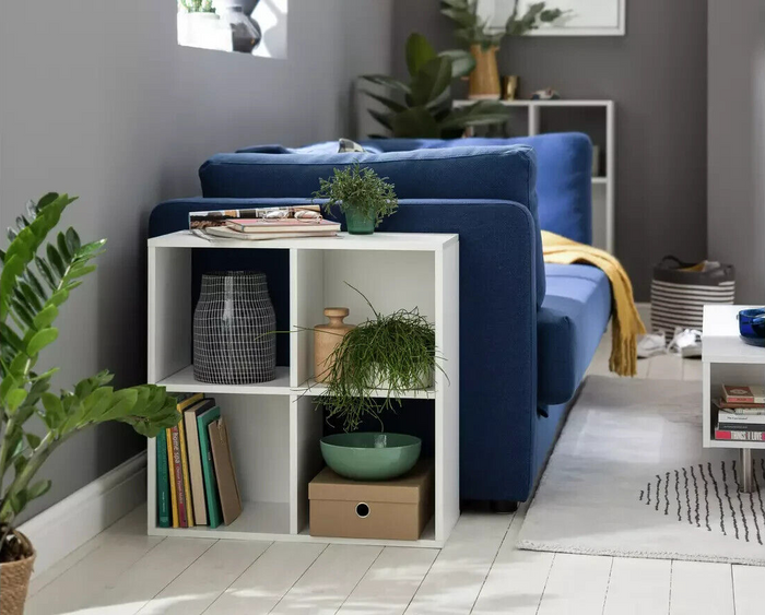 Squares 4 Cube Storage Unit - Oak Effect