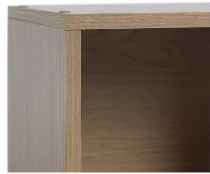 Squares 4 Cube Storage Unit - Oak Effect