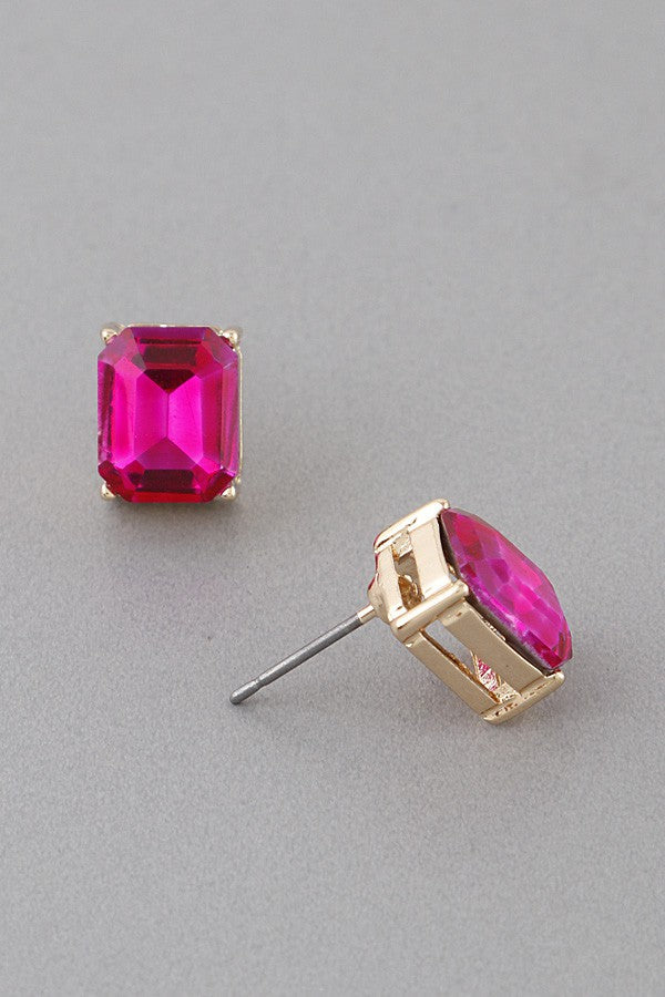 STELLA RHINESTONE STUD EARRING