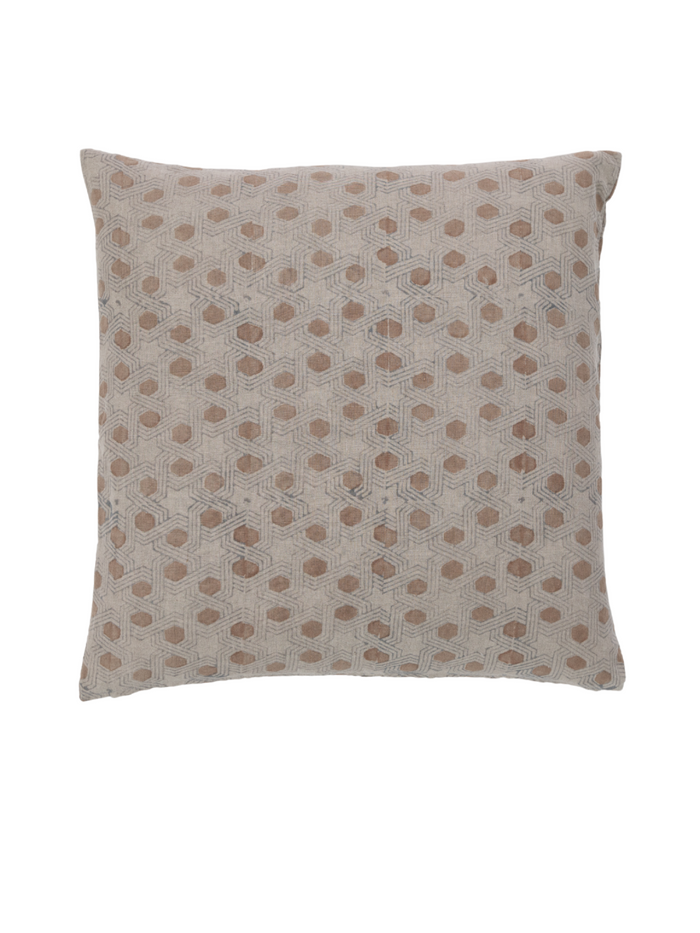 Sufi Star Slate/Clay Decorative Pillow Cover