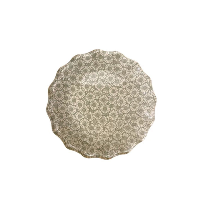 Sugarboo Scalloped Round Plate