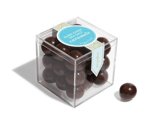 Dark Chocolate Sea Salt Caramels