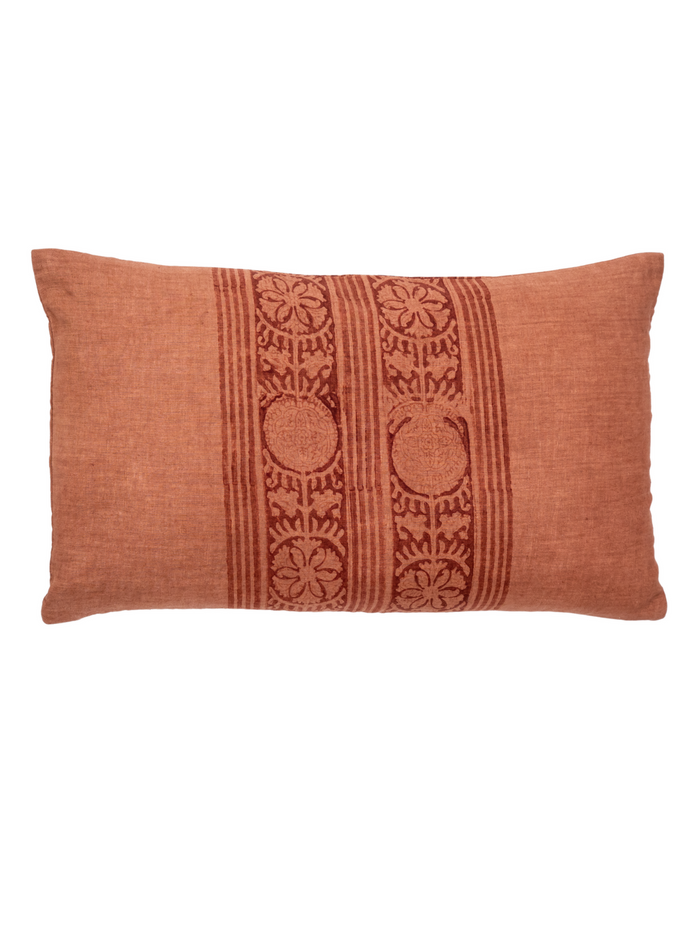 Suzani Border Petit Lumbar Pillow Cover