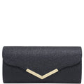 TEXTURE CHIC DESIGN CLUTCH