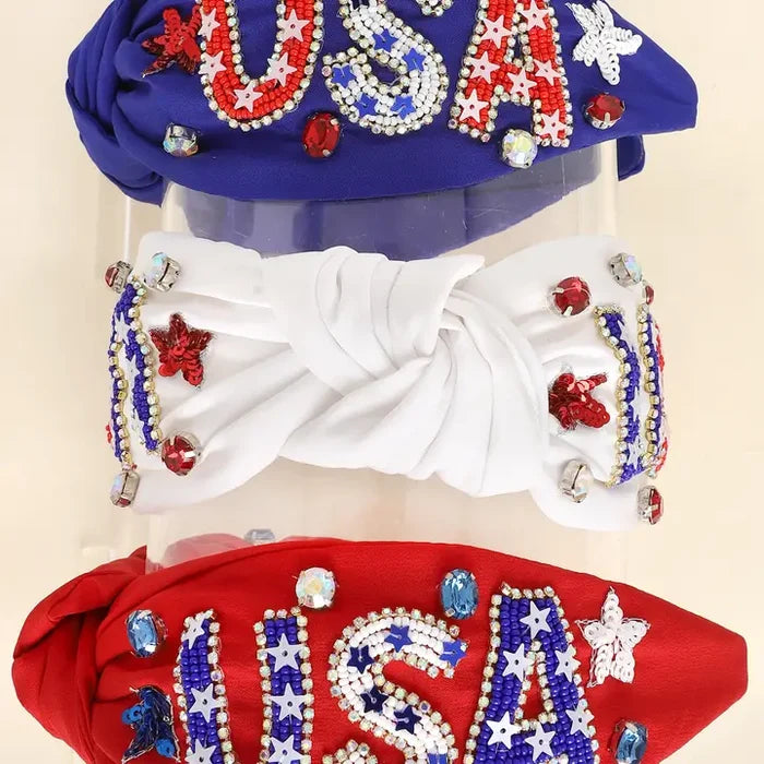 THEME BEADED HEADBAND