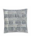 Totonac Indigo Linen Decorative Pillow