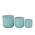 TURQUOISE MAGNESIUM OXIDE INDOOR OUTDOOR PLANTER