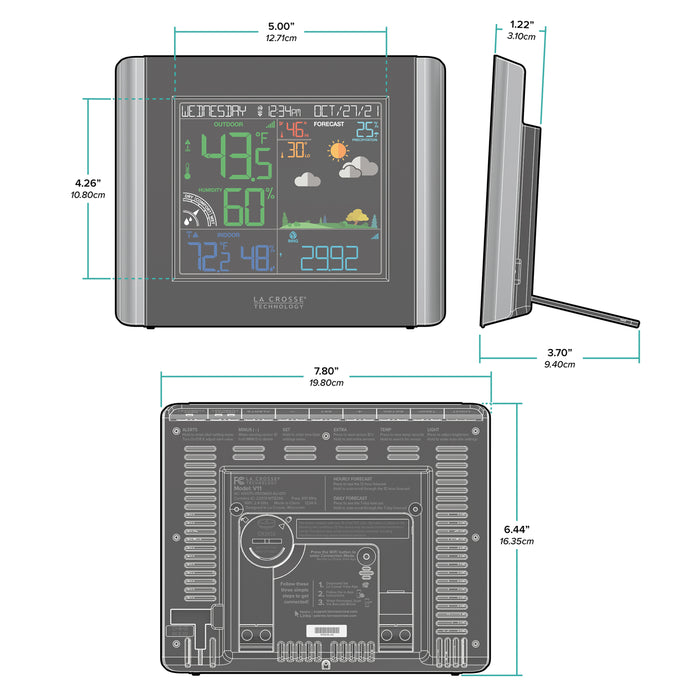 V11 display dims