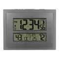 W79752 Silver Atomic Digital Clock