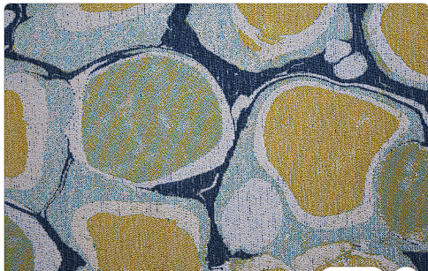 Welted Kidney Throw Pillow