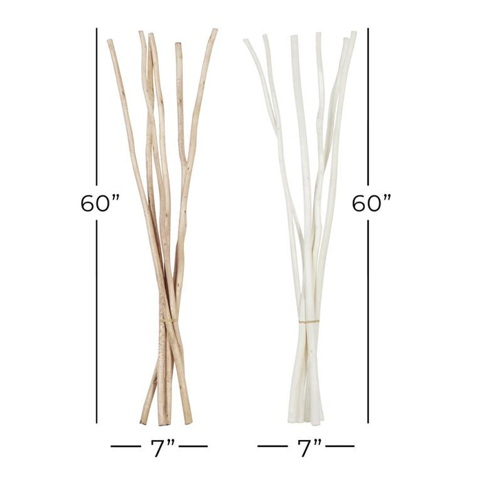 WHITE DRIED PLANT PIGEON PEA NATURAL FOLIAGE