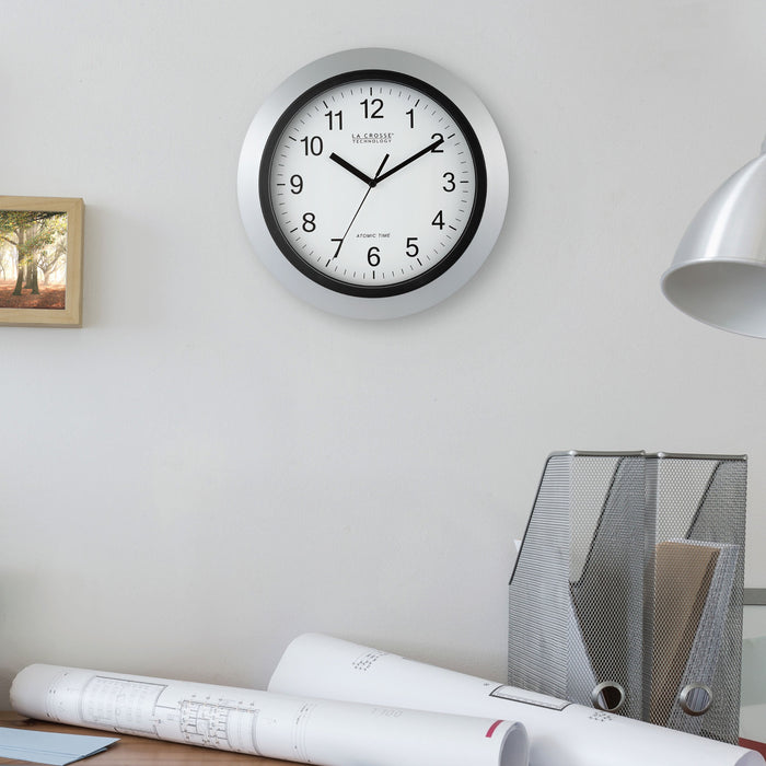 WT-3129SX1 12" Atomic Wall Clock